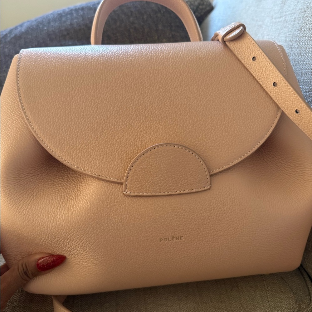 Polene Blush Pink Crossbody Bag